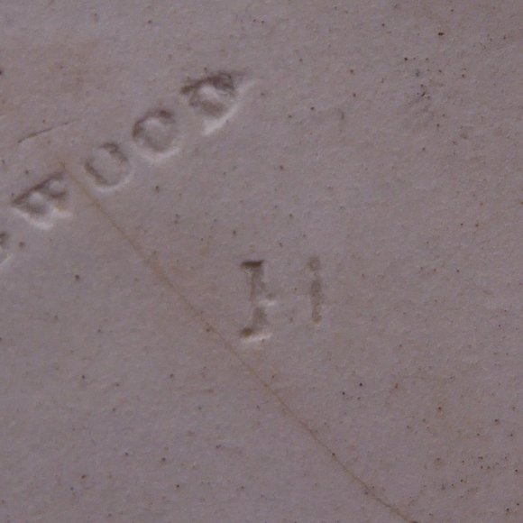 1905 Wedgwood Creamer Dark Blue Jasperware W Issues - See Photos - Picture 17 of 17